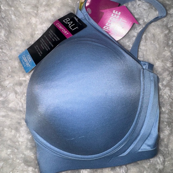 Bali Comfort Revolution Ultimate Wire-Free Support T-Shirt Bra M, Blue Sky Ahead - Picture 2 of 2